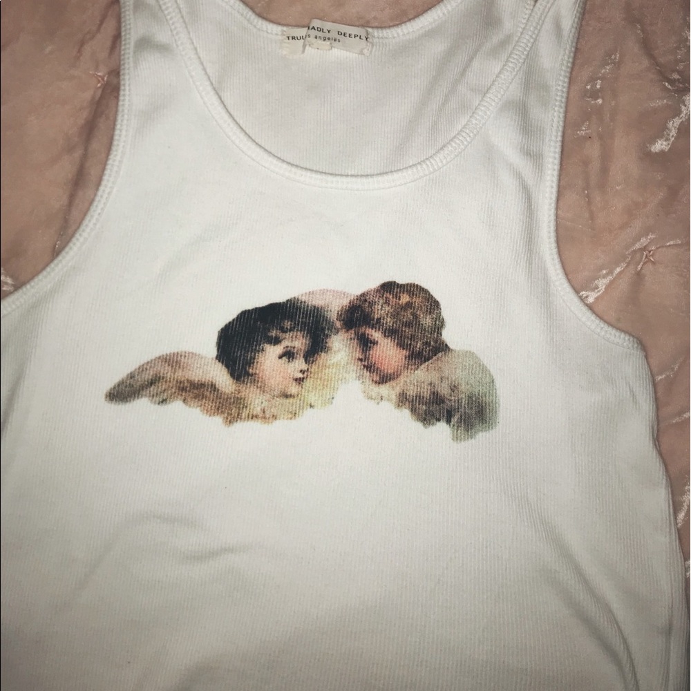 urban outfitters angel tank